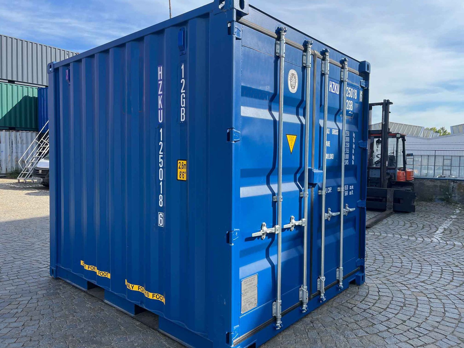 10 Fuß Seecontainer – Ansicht 2