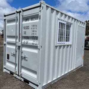 12 Fuß Lagercontainer mit Tür & Fenster