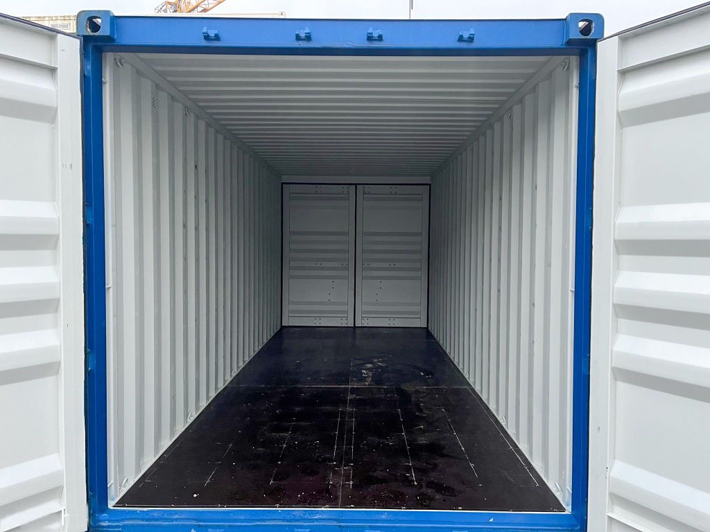 20 Fuß Doppeltür-Seecontainer – Ansicht 3