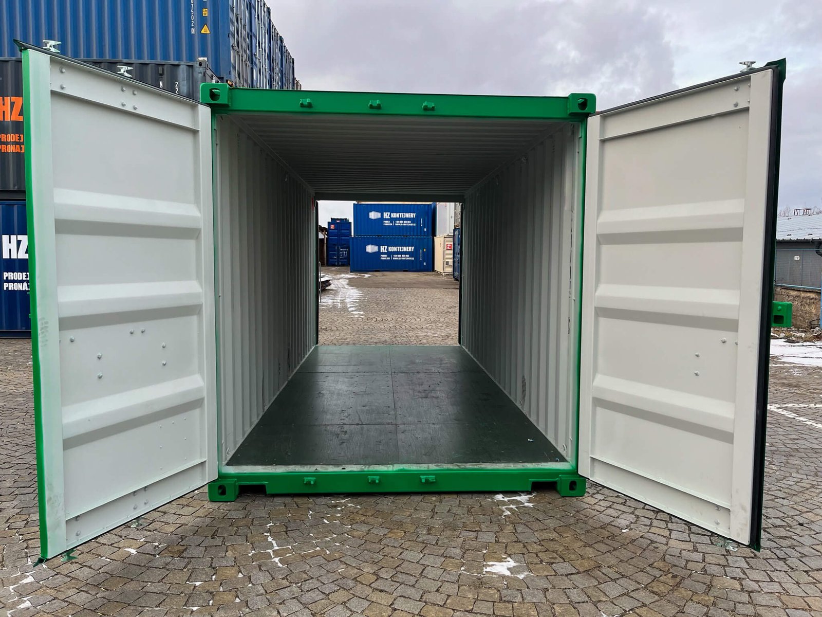 20 Fuß Doppeltür-Seecontainer – Ansicht 4