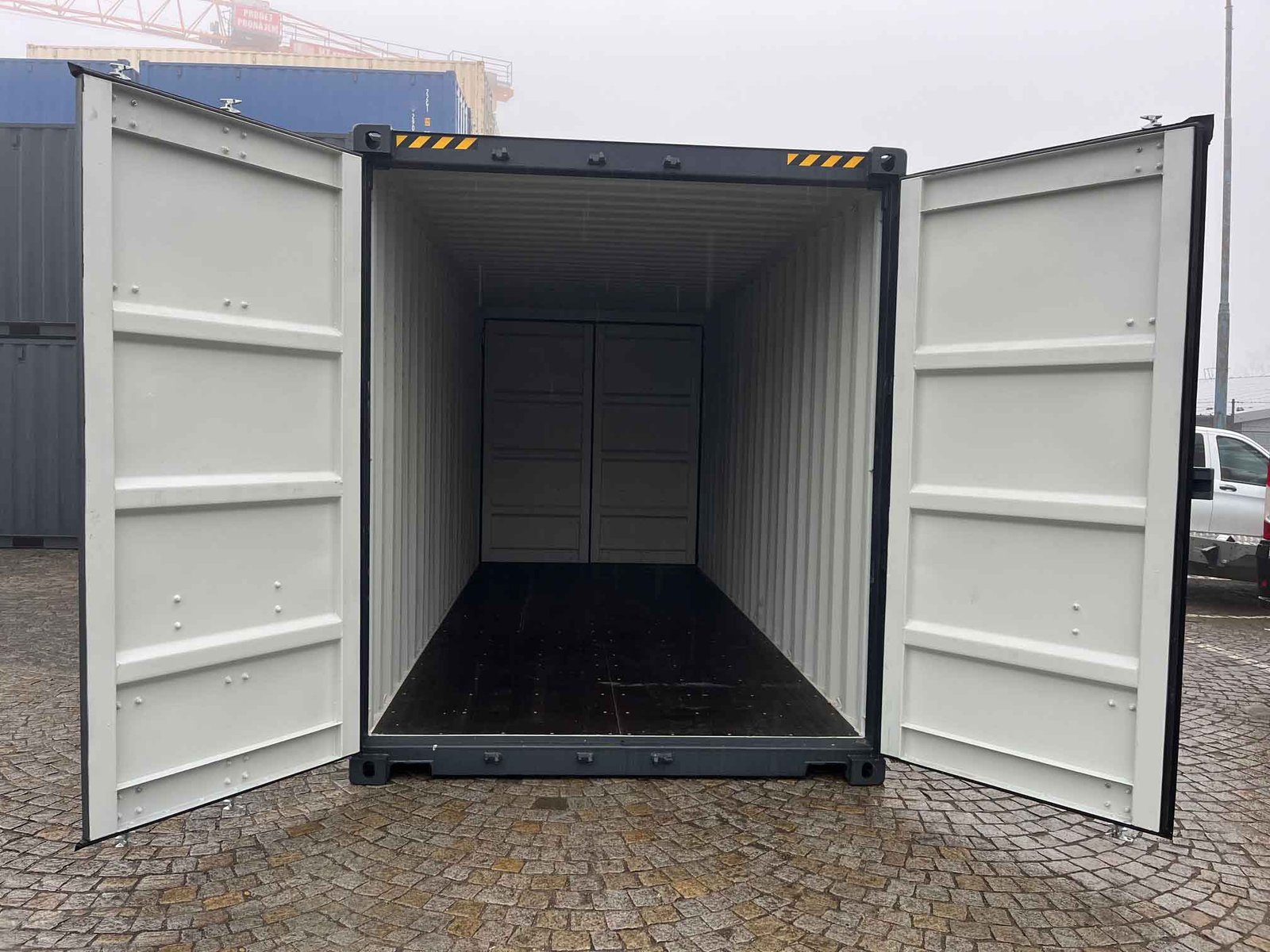 20 Fuß High Cube Doppeltür-Seecontainer – Ansicht 2