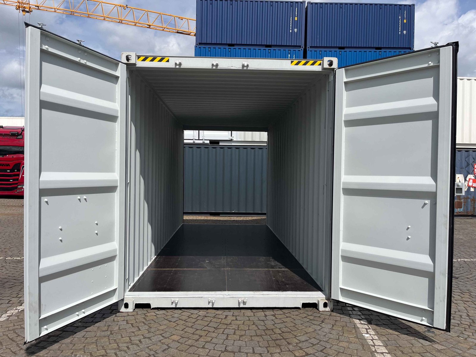 20 Fuß High Cube Doppeltür-Seecontainer