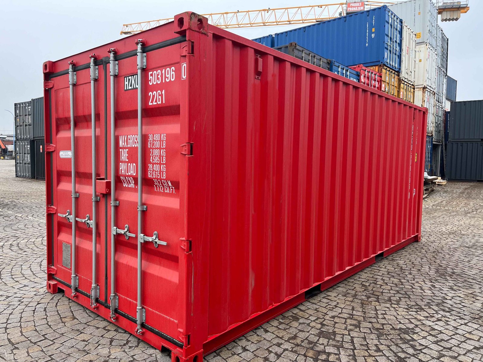 20 Fuß Seecontainer – Ansicht 4