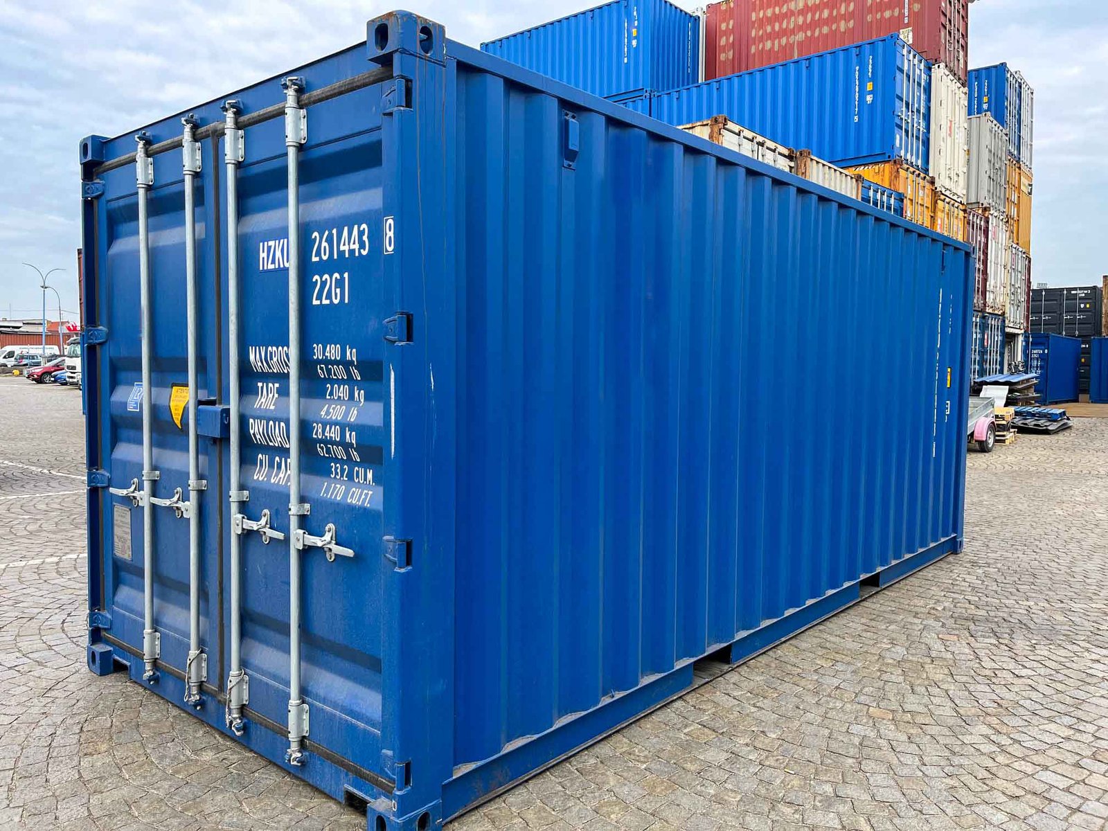 20 Fuß Seecontainer – Ansicht 3