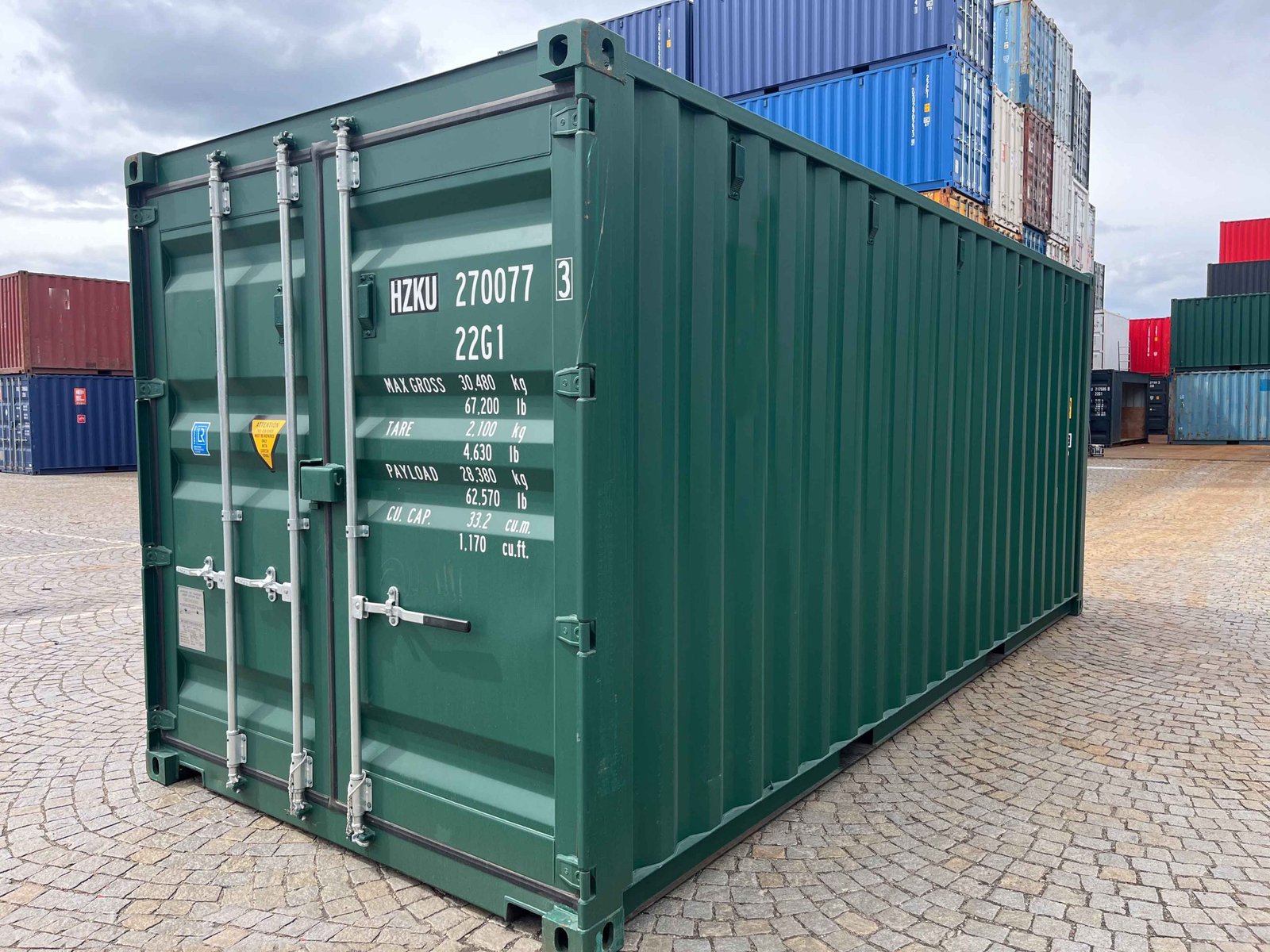 20 Fuß Seecontainer – Ansicht 5