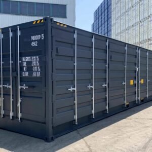 40 Fuß High Cube Container mit offener Seite