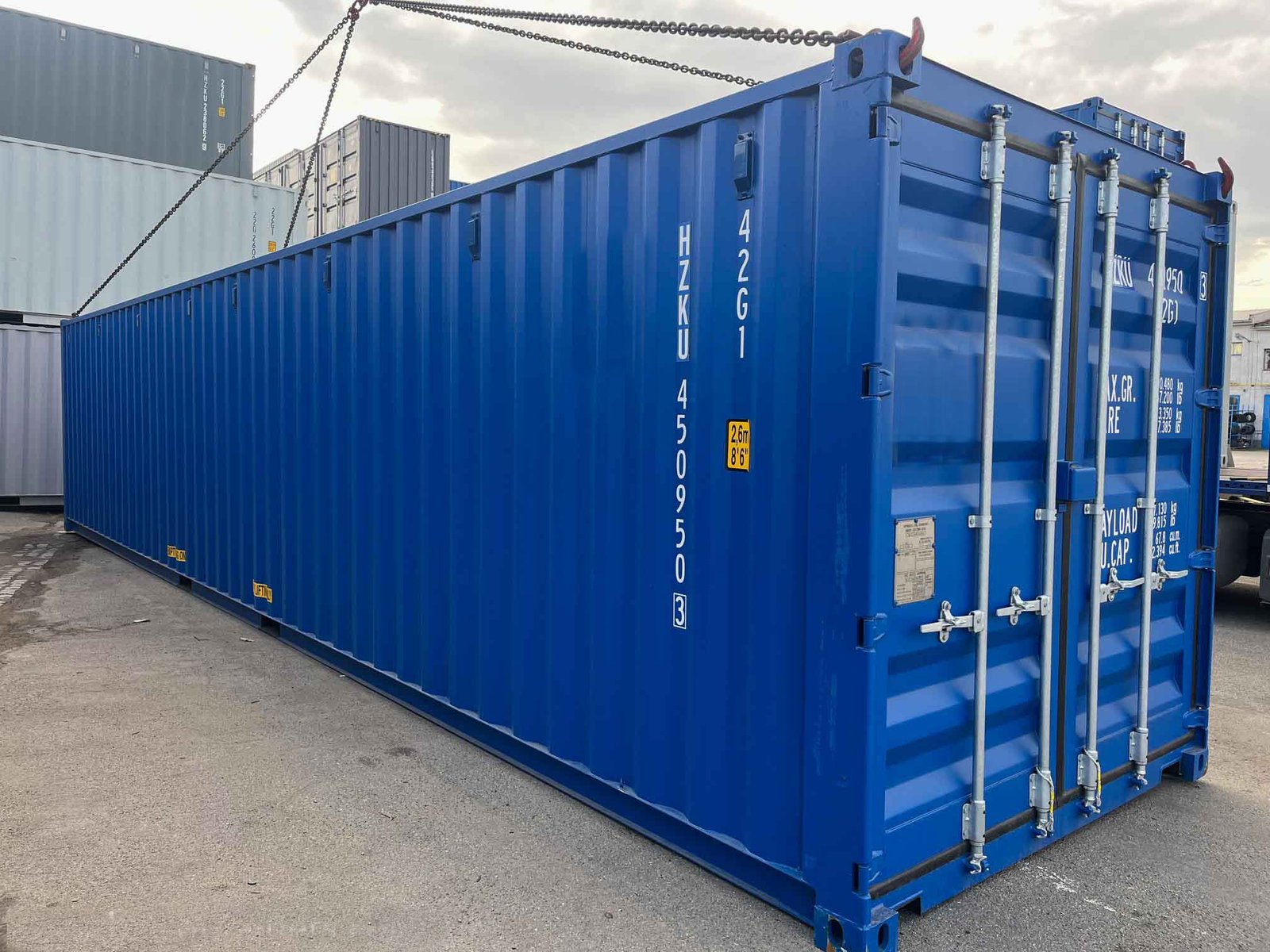 40 Fuß Seecontainer – Ansicht 3