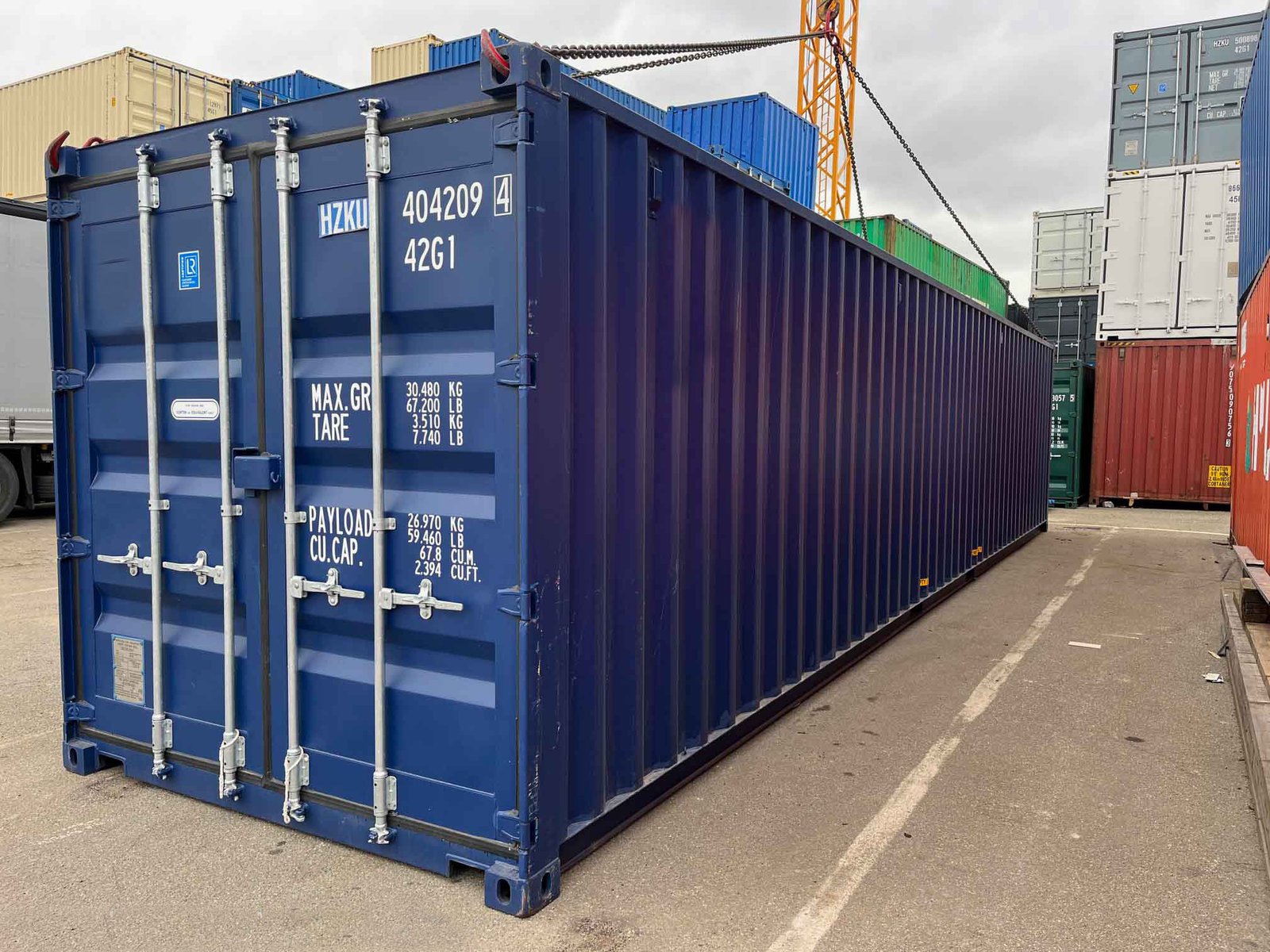 40 Fuß Seecontainer – Ansicht 4